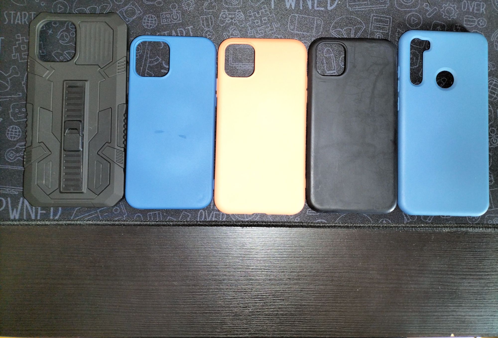 Capa IPhones 11 e 12 e Xiaomi Redmi Note 8