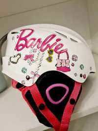 Kask na narty Barbie