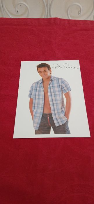 Fotografia/postal Pedro Teixeira