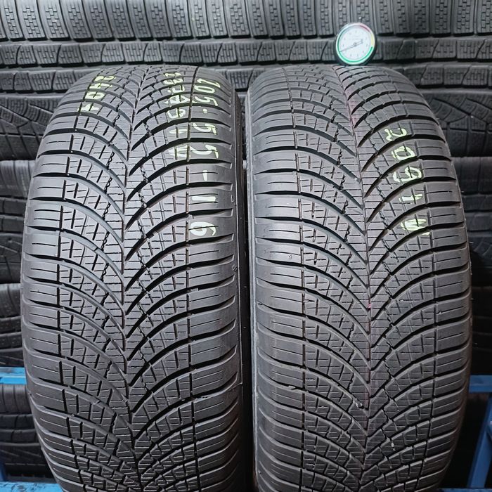 2 lub 4x 205/55r16 Goodyear Vector 4 seasons 7.4mm jak nowe