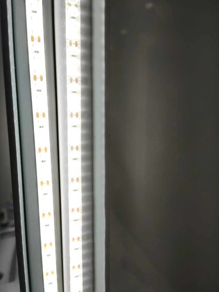 Espelho LED wc casa de banho 3000k 100x80cm, NOVO