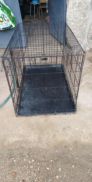 Jaula transportadora cães médios ou grandes