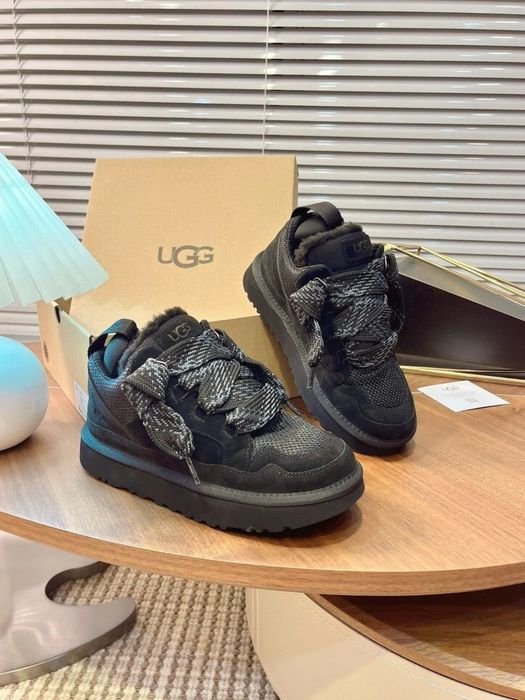 UGG Lowmel Sneaker beige | Угги Лавмел Сникерсы ботинки высокие