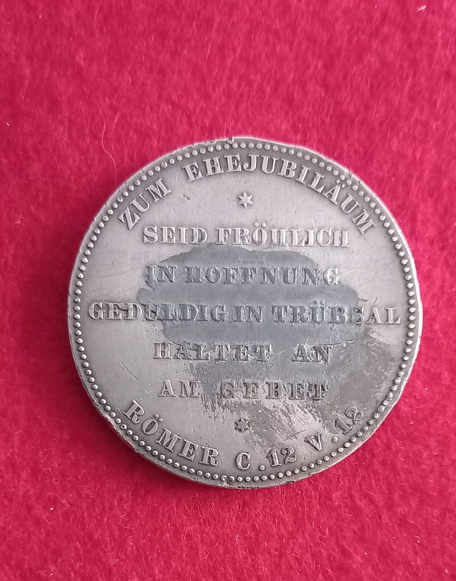 Medal Jubileuszowy Wilhelm i Victoria