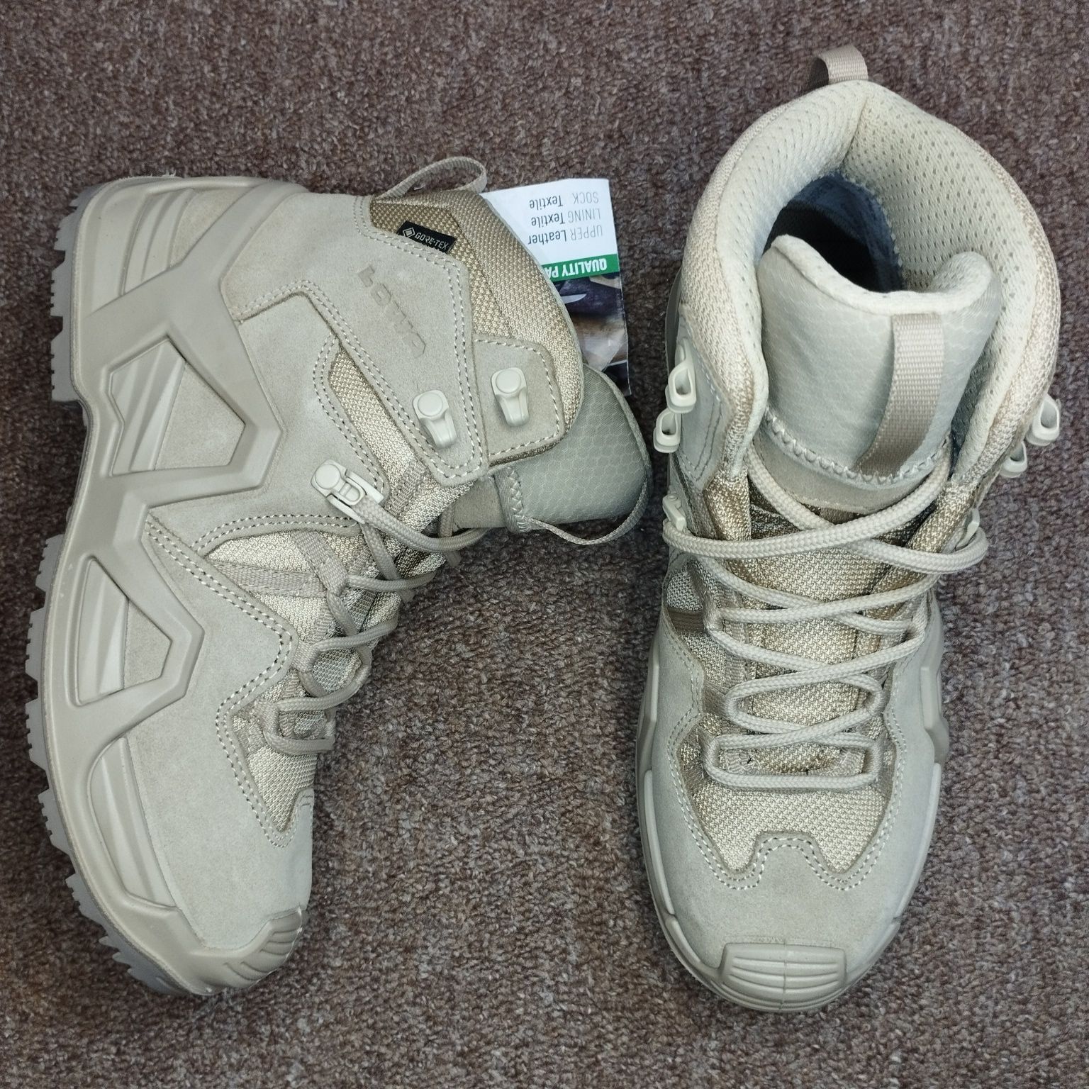 37,38,39. Тактичні черевики Lowa Zephyr MK2 GTX MID WS, Desert