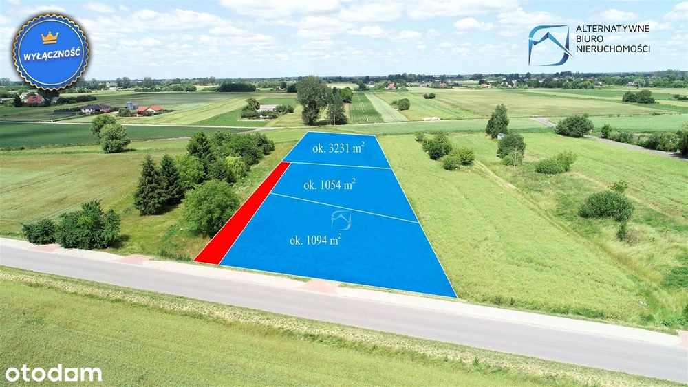 Budowlana działka w Starościcach - 5710 m2
