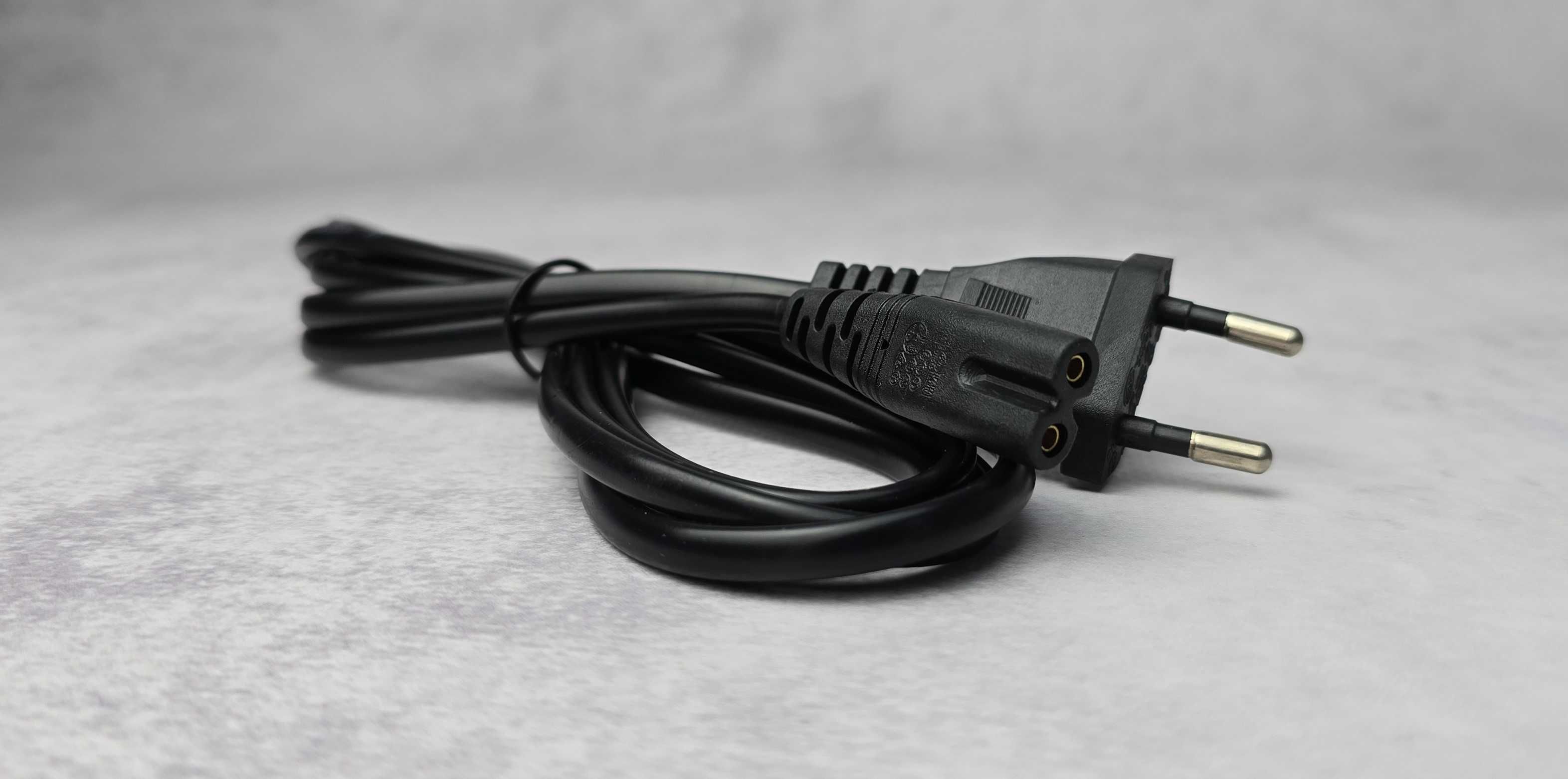 Мережевий кабель живлення 220 V IEC C7 2pin 1.8м (є у кількості)