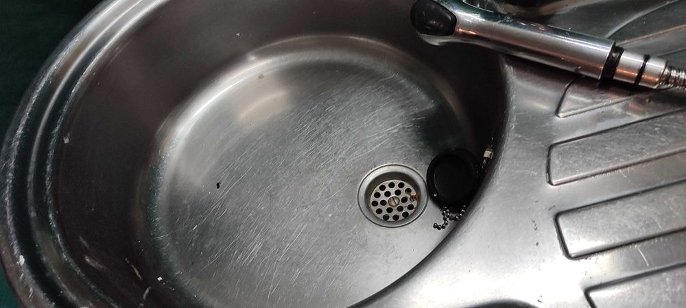 Pia Inox com Misturadora