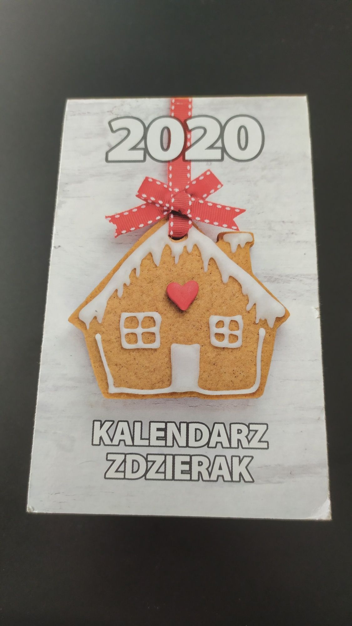 Kartka z kalendarza 2020