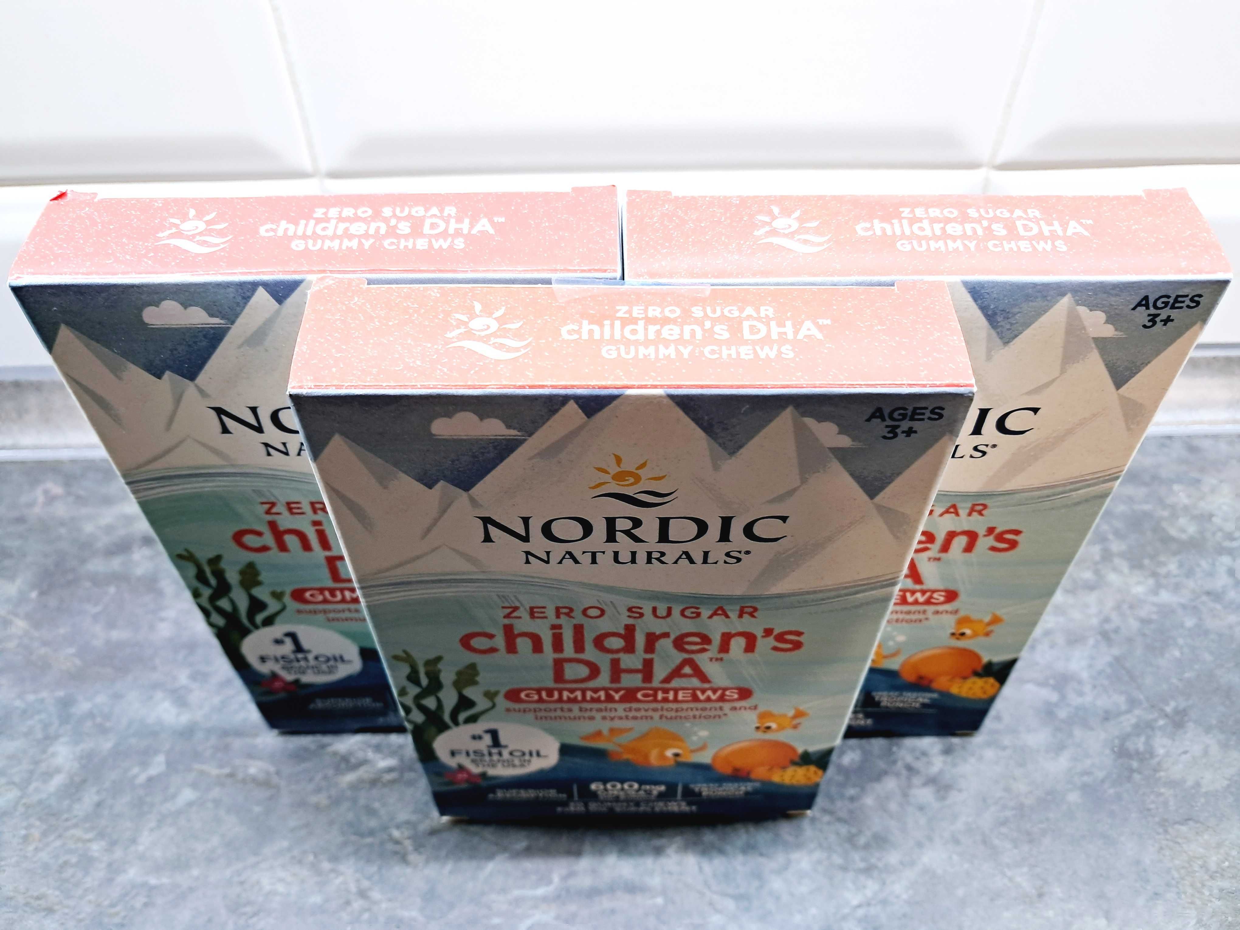 Nordic, Childrens DHA Gummy 600 мг (30 жев.таб.), омега-3 для детей