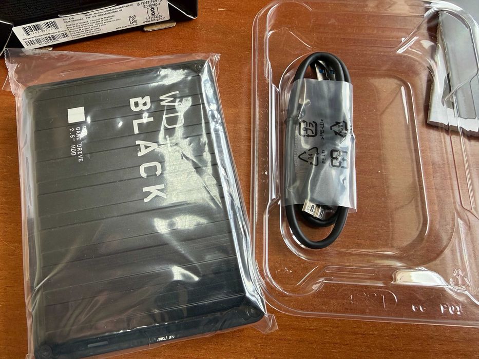 WD Black P10 4TB HDD para Jogos USB 3.2 HDD