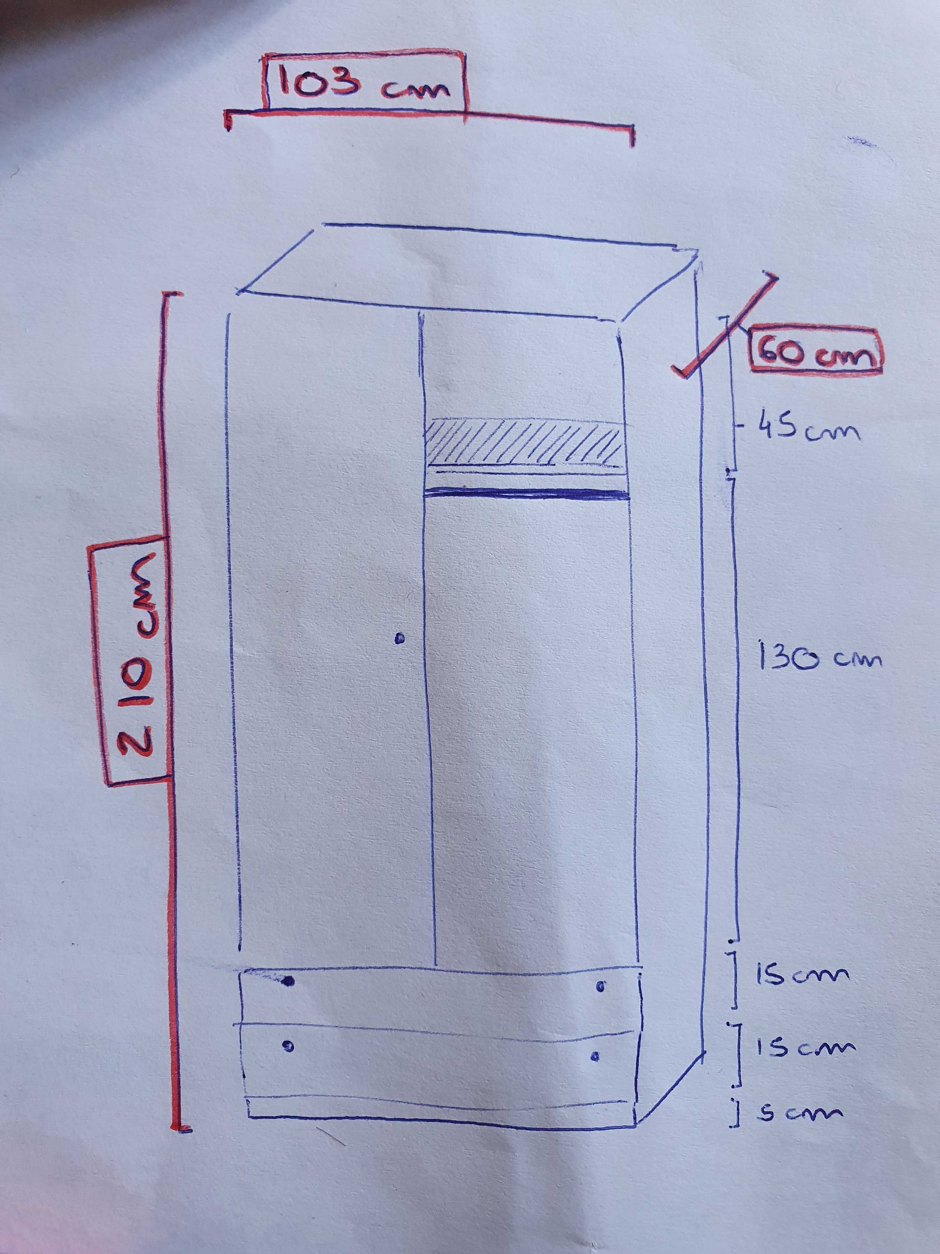 Roupeiro / Armário para Quarto de Criança - ÓTIMO Estado