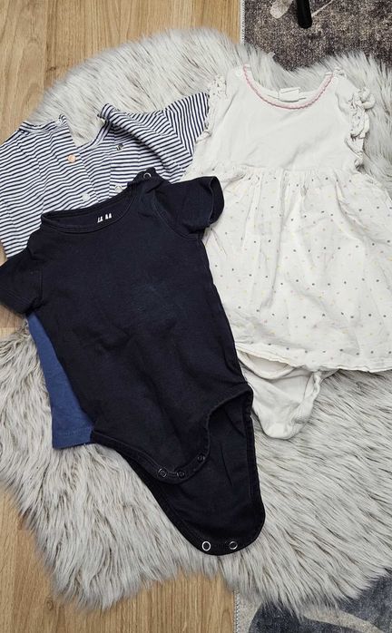 Zestaw ubrań, 74 cm, ubranka dla dziewczynki