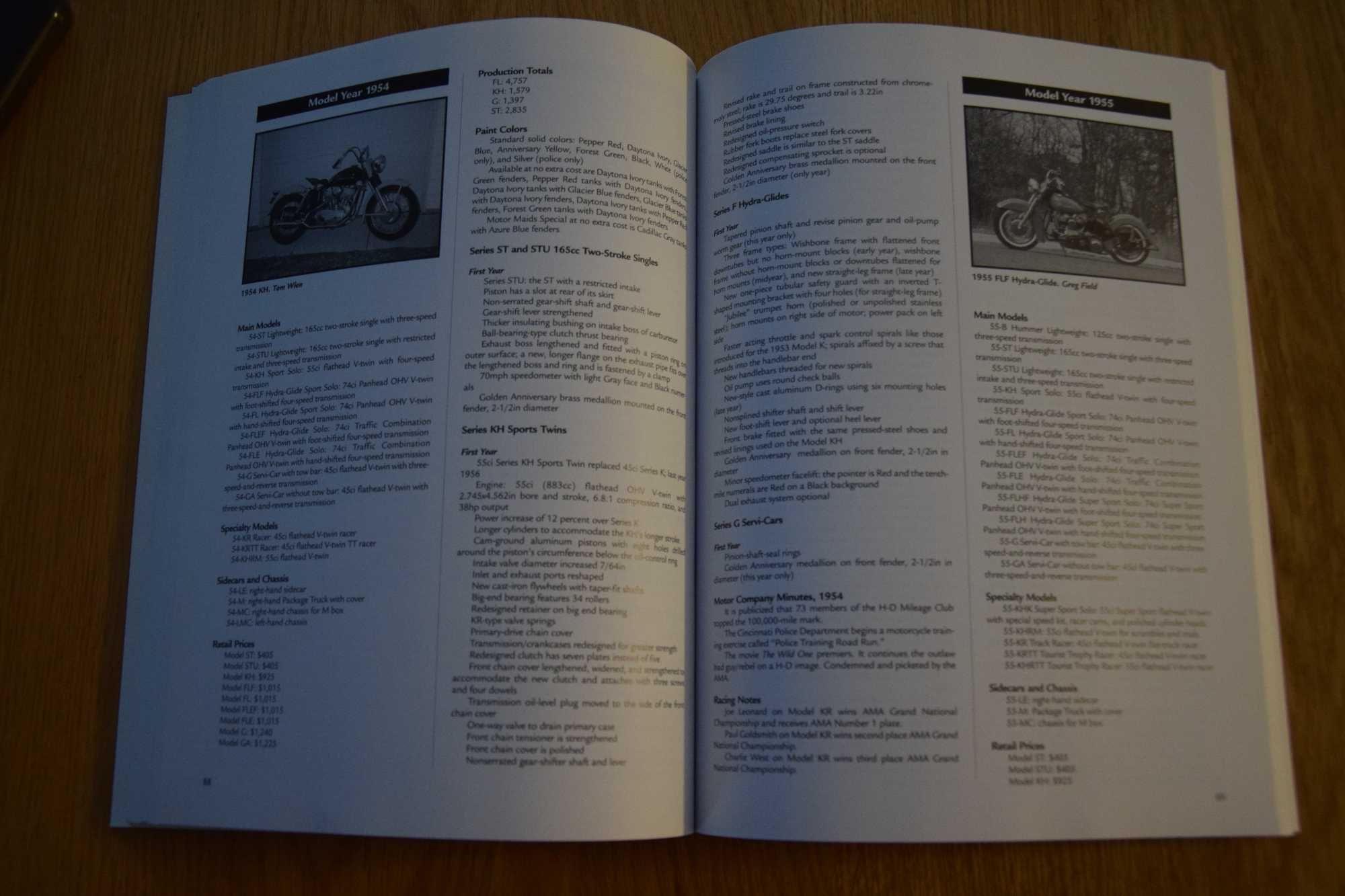 Harley Davidson DATA BOOK