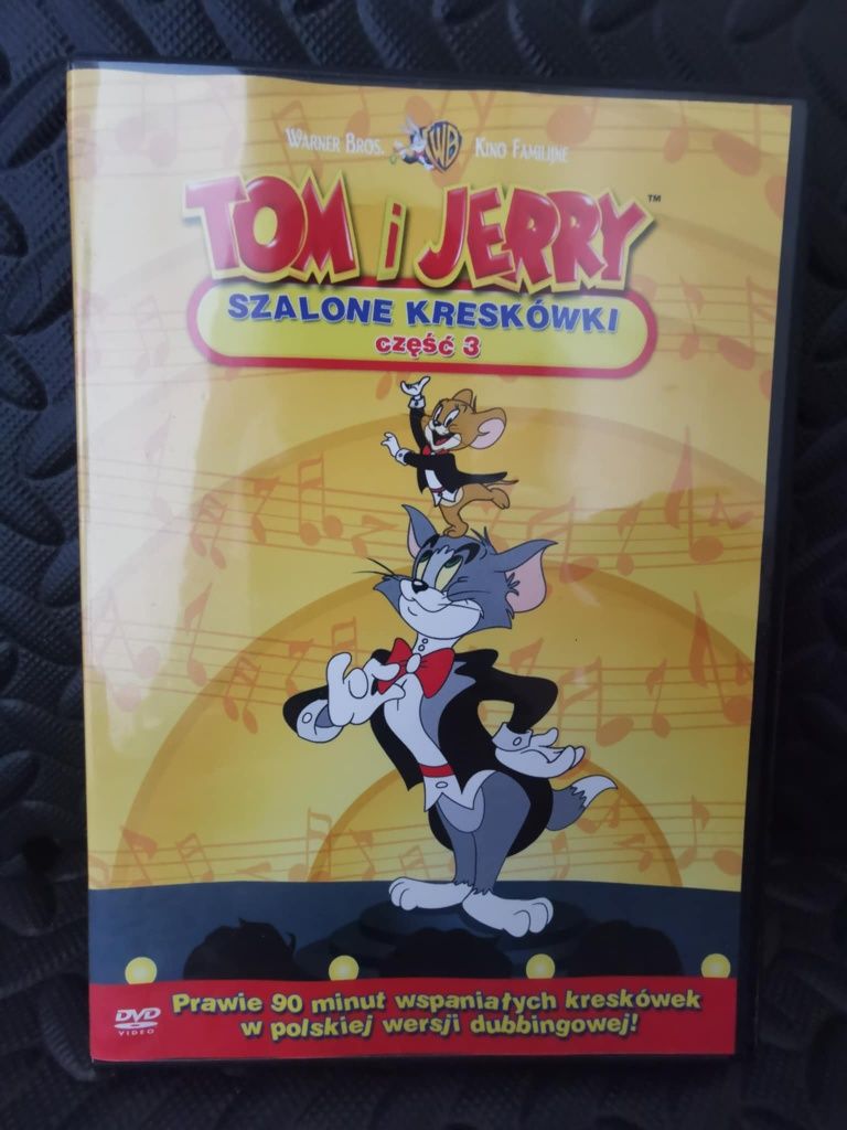 Tom I Jerry - Szalone kreskówki cz3 - DVD stan idealny