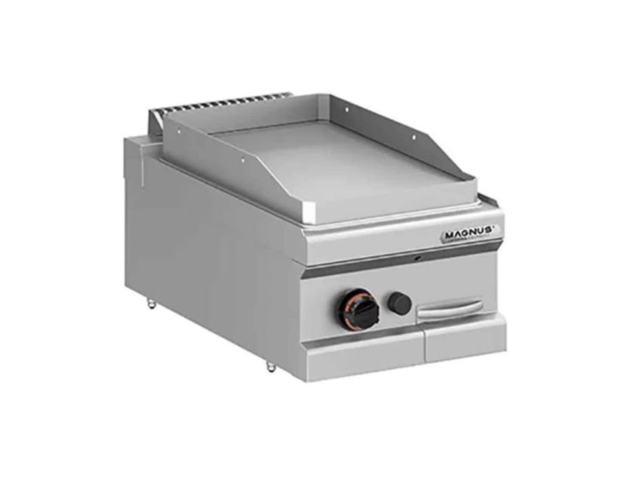 Placa de grelhar a gás de bancada