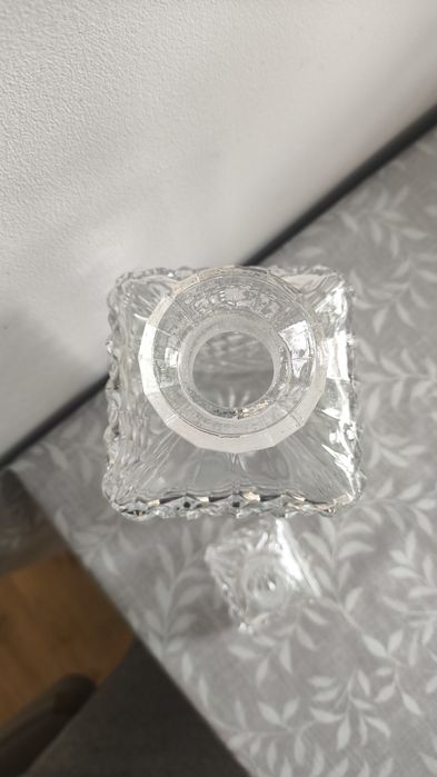 Karafka kryształowa, kieliszki kryształowe