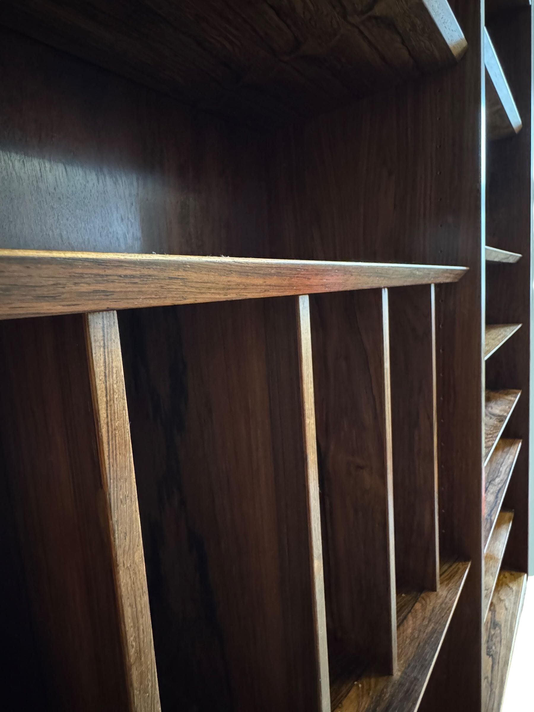 2 Regały w stylu Mid-Century Modern z palisandru od Hundevad, lata 60