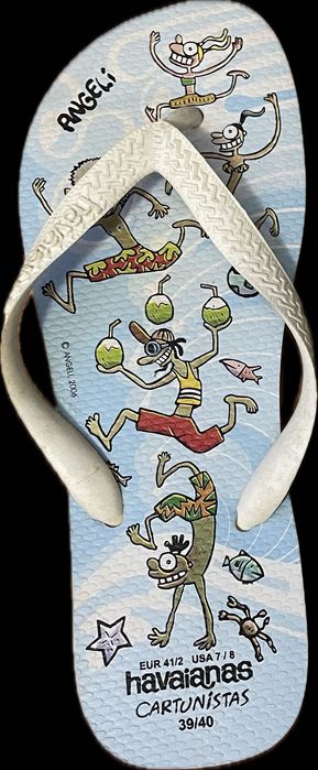 Havaianas chinelos coleção especial desenhador novos estrear