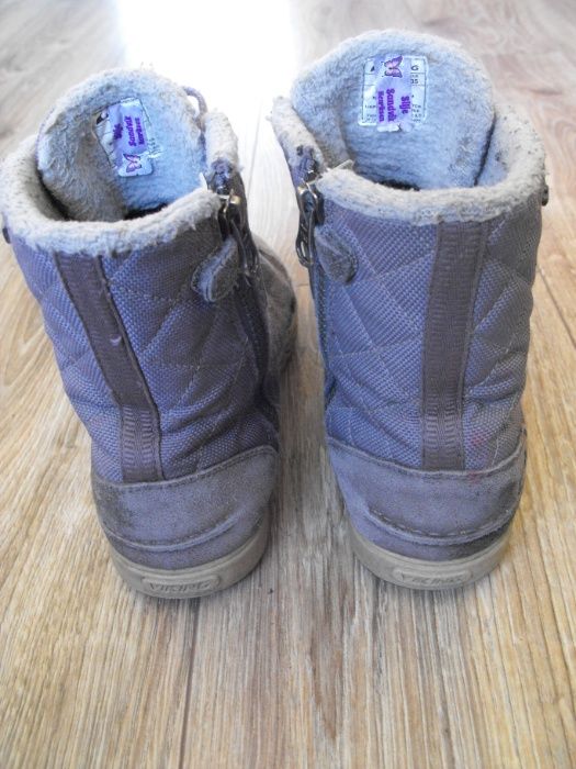 Buty VIKING GTX 35/36 22.5cm Skóra* wysokie ocieplane zimowe skórzane