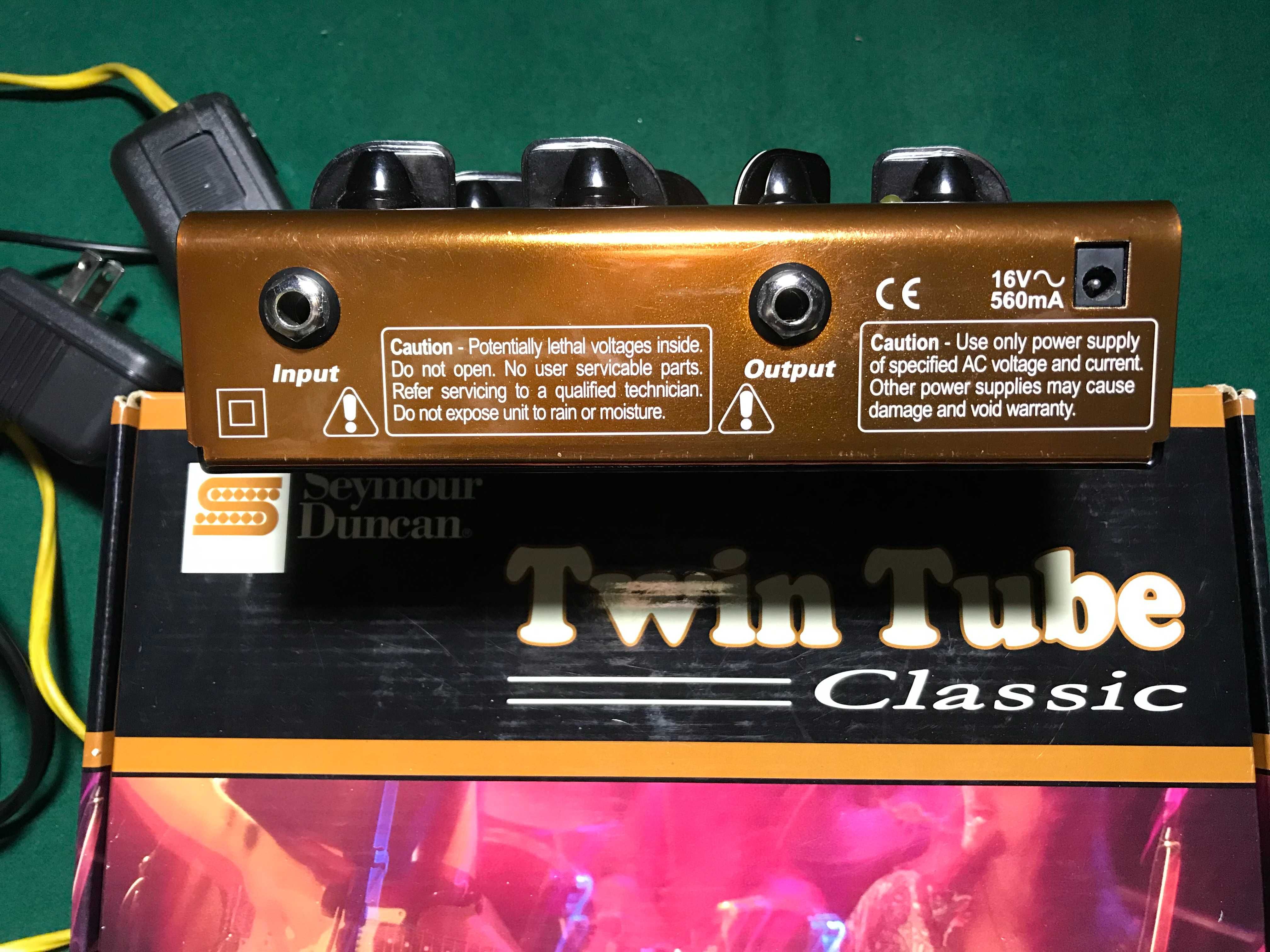Гитарная ламповая педаль Seymour Duncan Twin Tube Classic Made in USA.