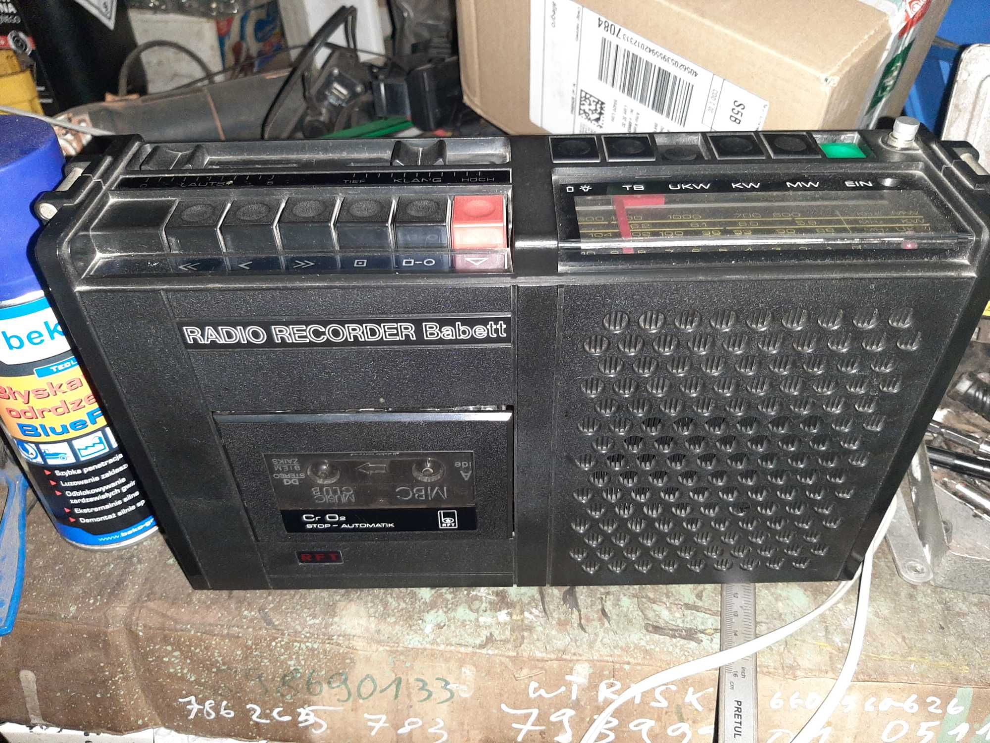 Radiomagnetofon Babett KTR 430
