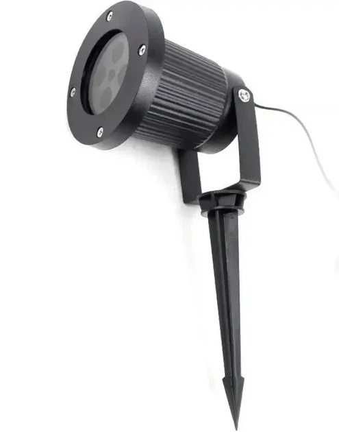 Лазерный проектор новогодний Star Shower с рисунками уличный, есть опт