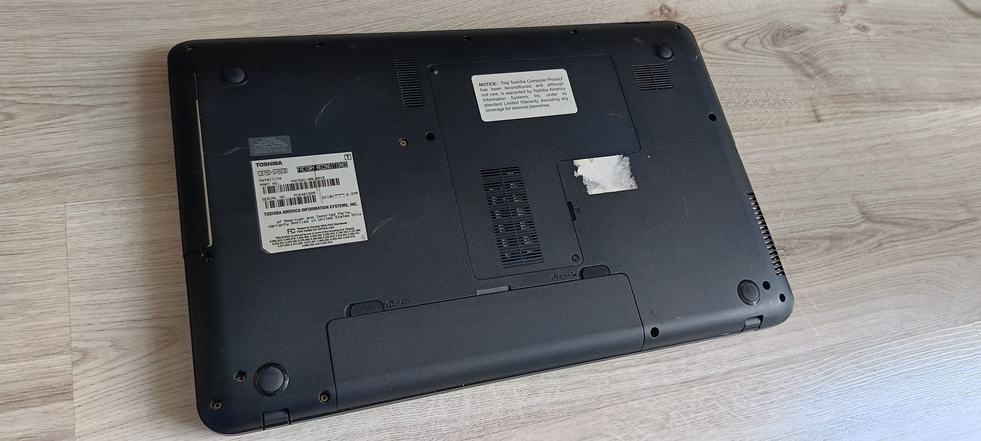 Toshiba satelitę 17"