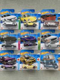 Zestaw Hot wheels 9 szt. Stan bdb