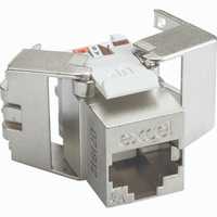 100-181 Excel Category 6A FTP Keystone Jack розетка RJ45 кабельна