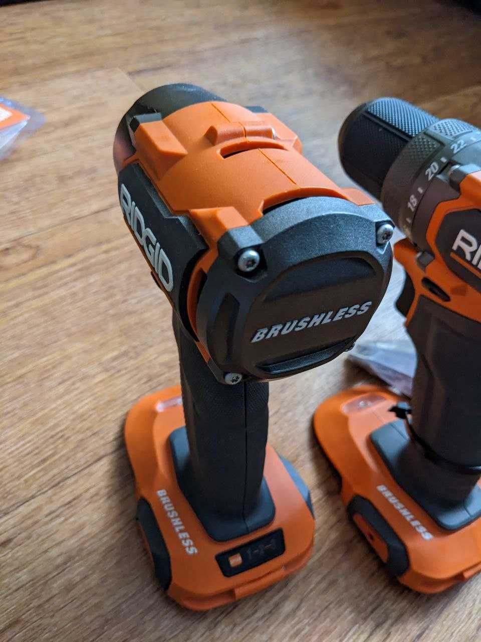 Набор аккумуляторных шуруповертов Ridgid 18V