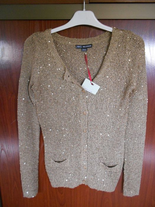 Casaco em Tons de Beje Castanhado