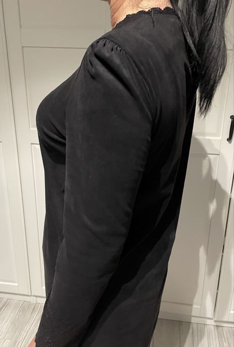 Tunika Zara zamsz ekologoczny 38 M