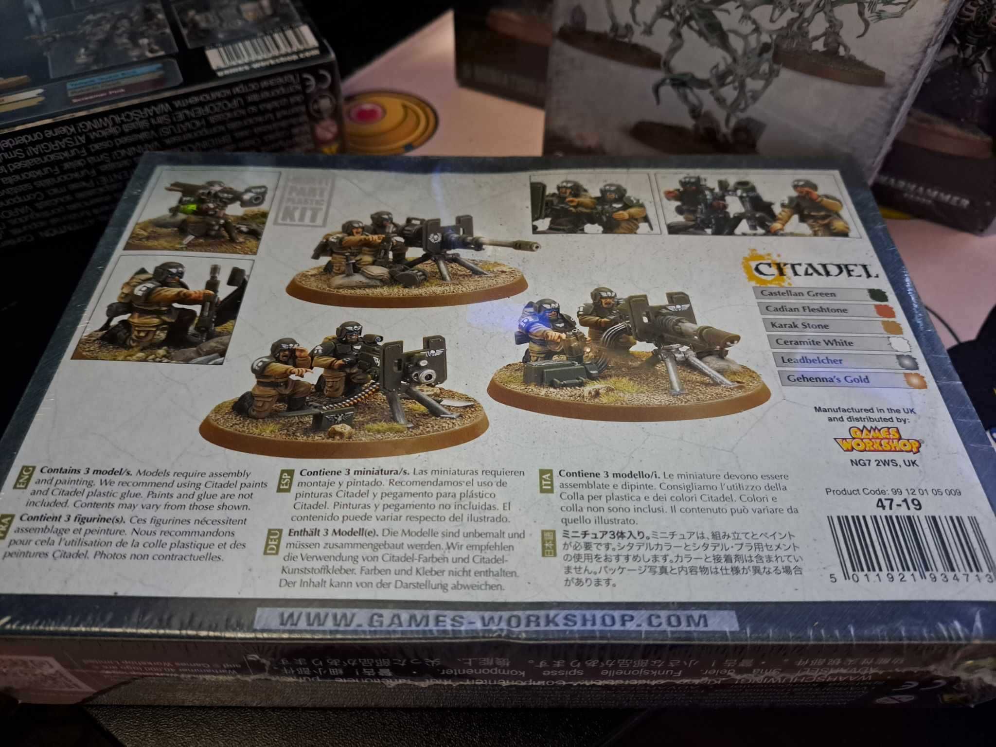 Astra Militarum Cadian Heavy Weapon Squad Warhammer 40k