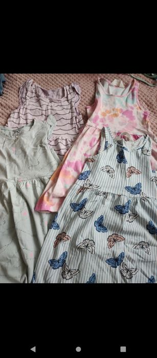 Paka ubrań dla dziewczynki 98 104