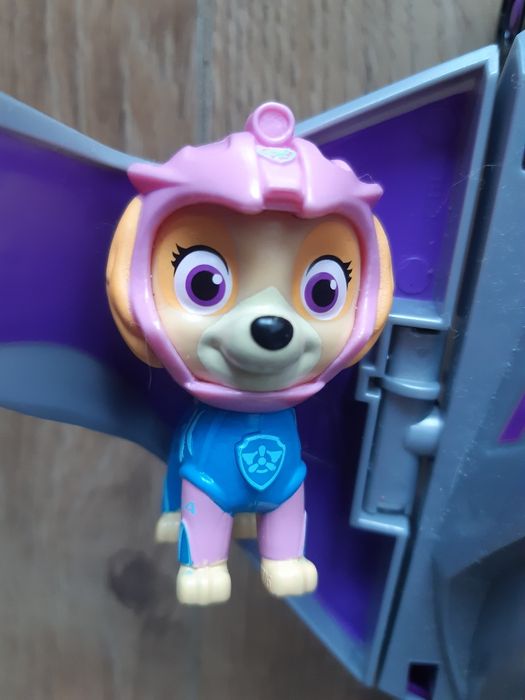 Psi patrol Sky i jej pojazd