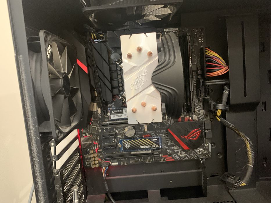 Материнська плата ASUS Rog Strix b360-g + Intel core i5 9400f
