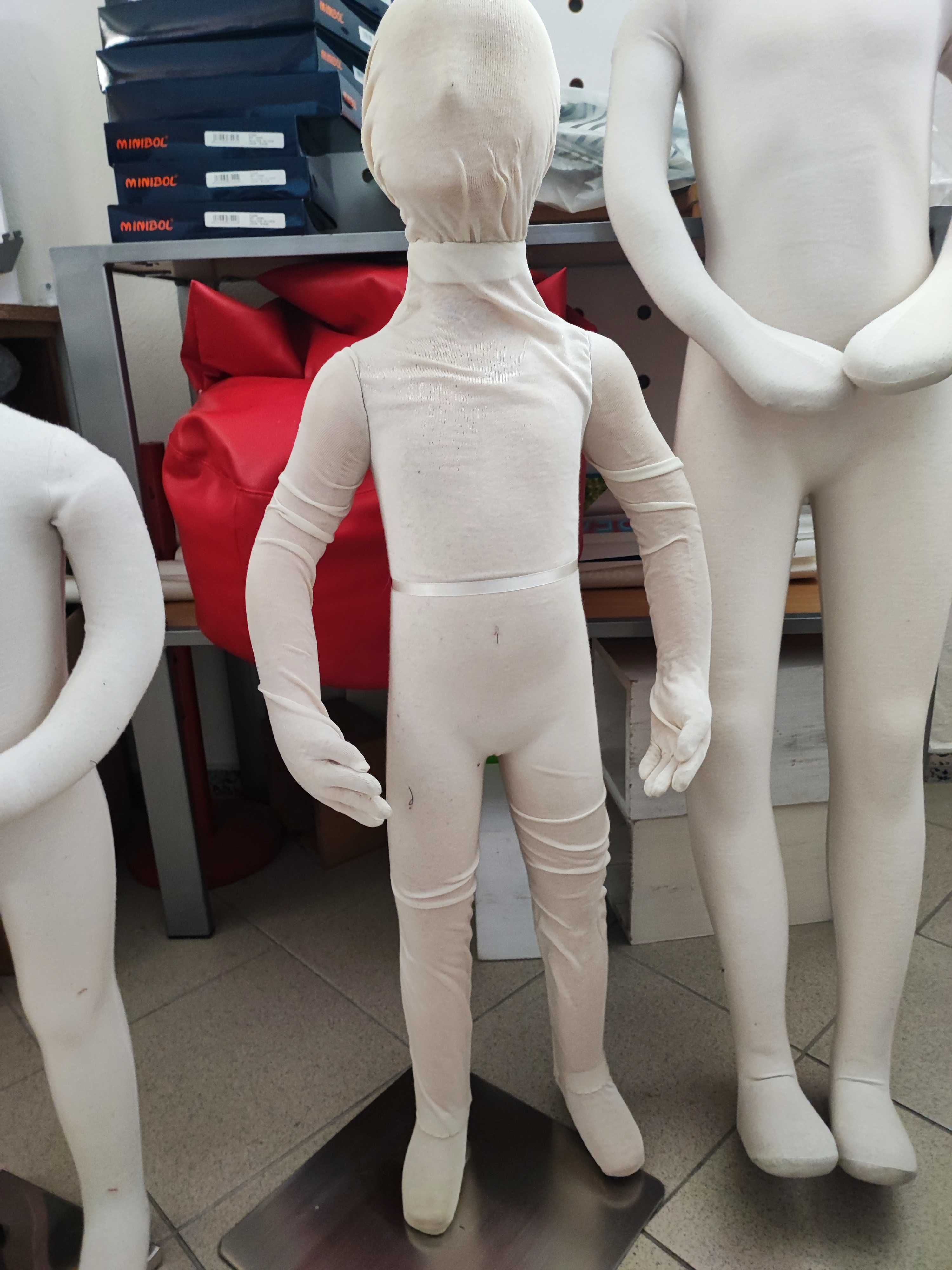 Conjunto de 5 Manequins de criança Flexíveis