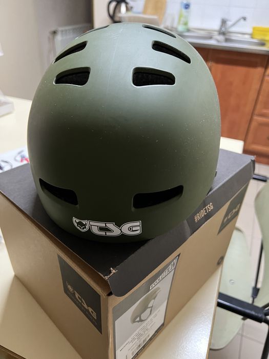Kask TSG Evolution Olive S/M (skate, bmx) JAK NOWY!