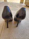 Sapatos verniz de salto alto