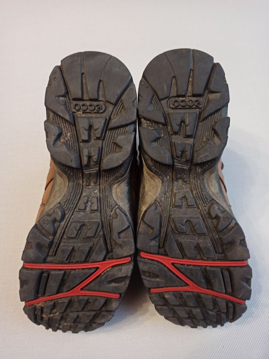 Ecco buty trekkingowe mid Gore-Tex rozmiar 44 wewnątrz 29cm brązowe