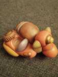 Figurka ceramiczna Thun:Skuter z przyczepą
