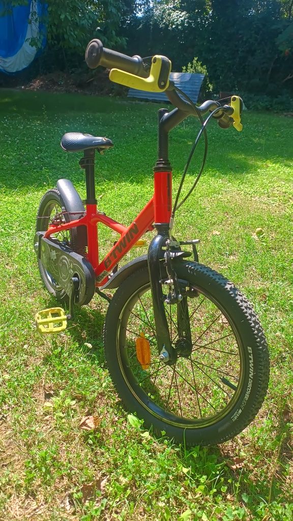 Rower dziecięcy 16 cali BTwin Racing 900 aluminium gratisy