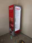 Lodówka chłodziarka przeszklona podswietlenie led Coca cola