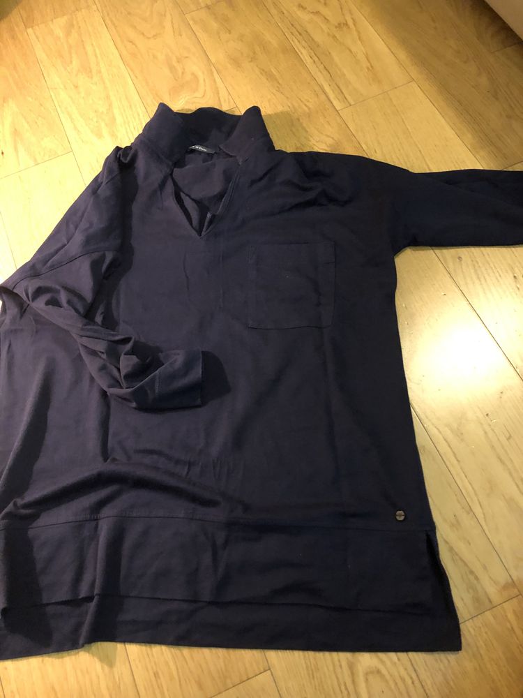 Granatowe longsleeve MarcoPolo