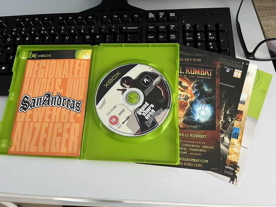 GTA San Andreas na Xbox Original, xbox one, Series X Stan BDB