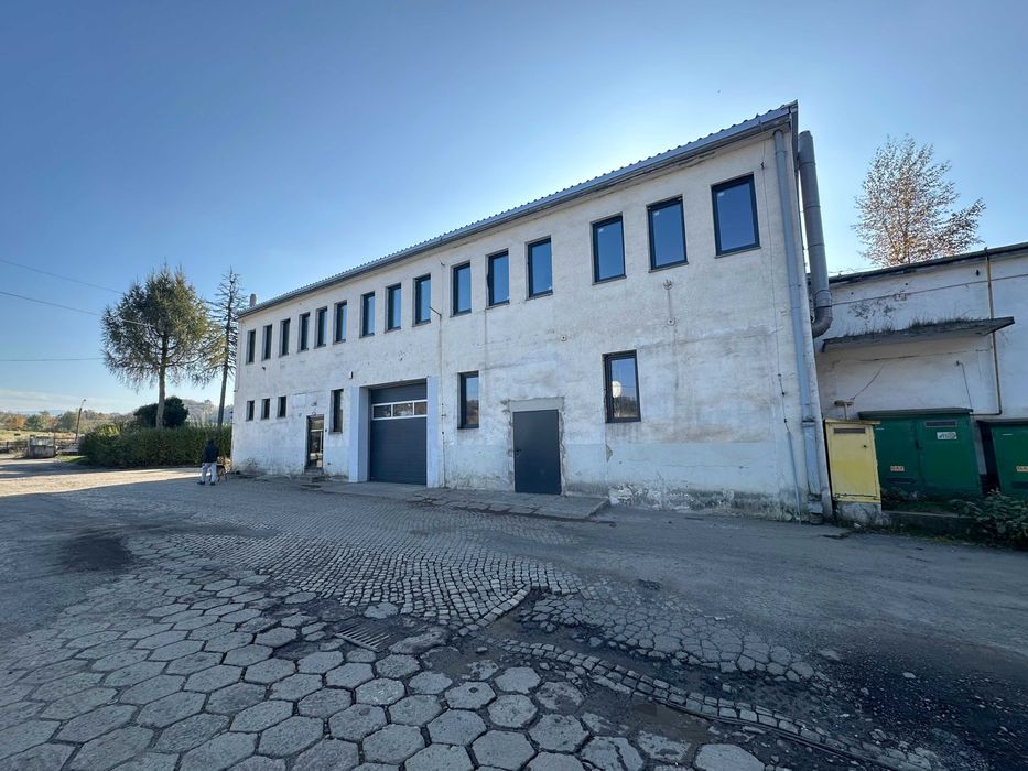 Hala + Biura 423 m², Kudowa-Zdrój﻿; duży potencjał adaptacyjny
