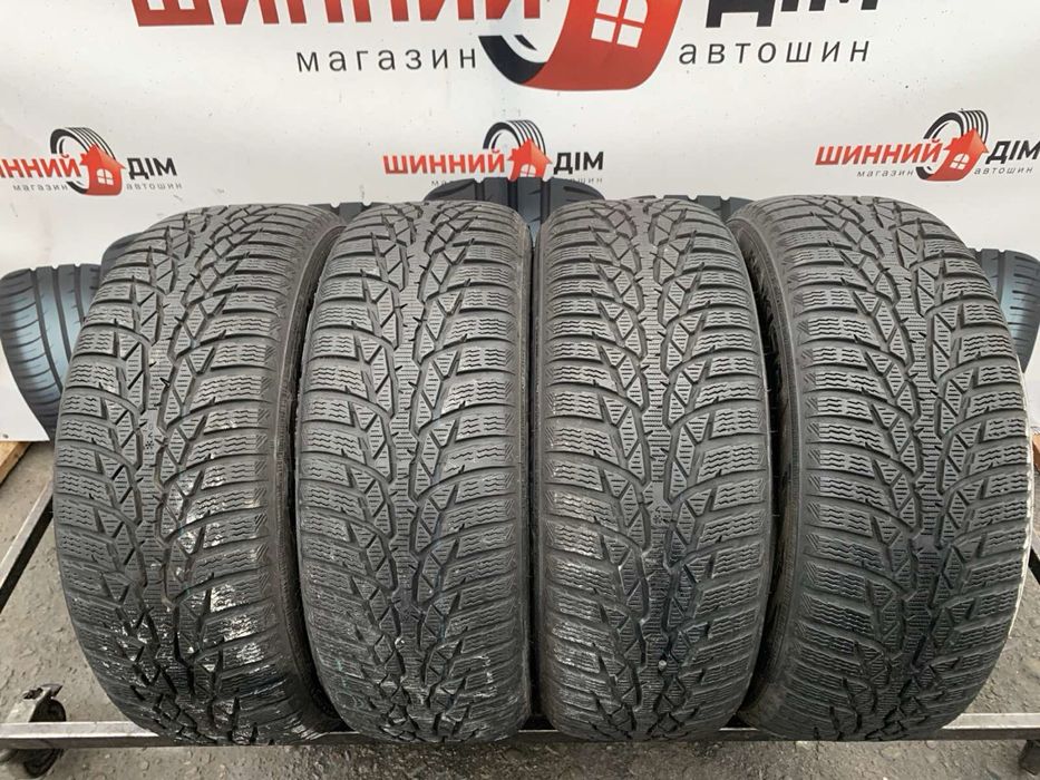 Шини  205/55 R16 Nokian 6,2мм  зима 2021-2022р