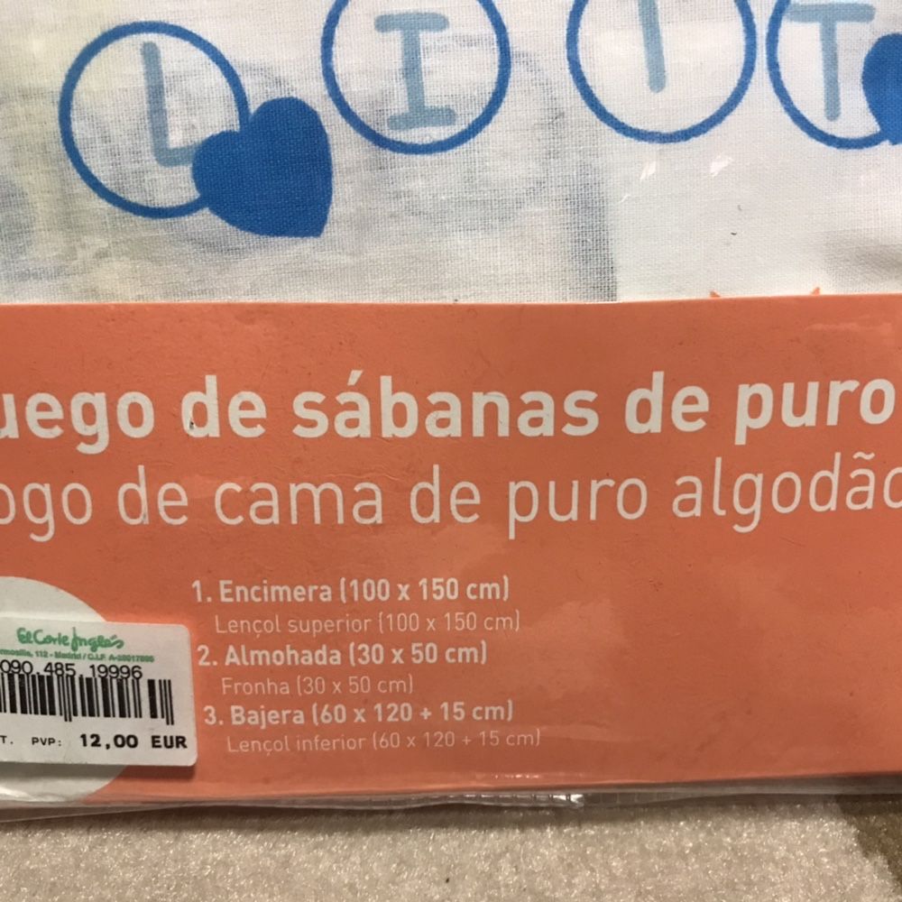 Roupa para berço