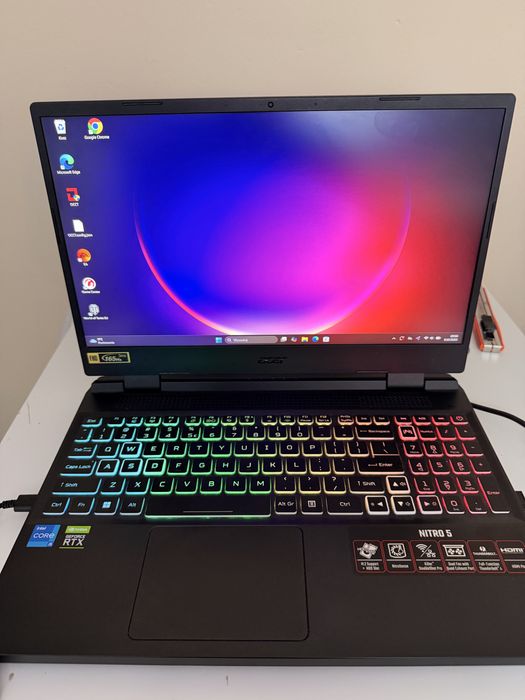 Acer Nitro 5 RTX 3060 o mocy 140w